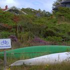 Schwedischer Fahrradstellplatz