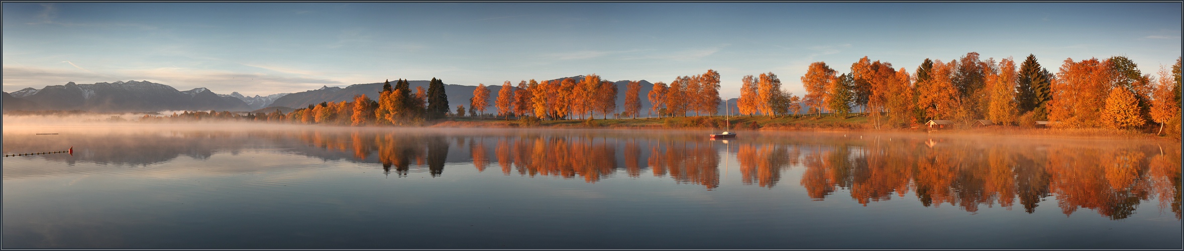 Schwedischer Herbst am Staffelsee