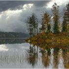 Schwedischer Herbst im Spiegel