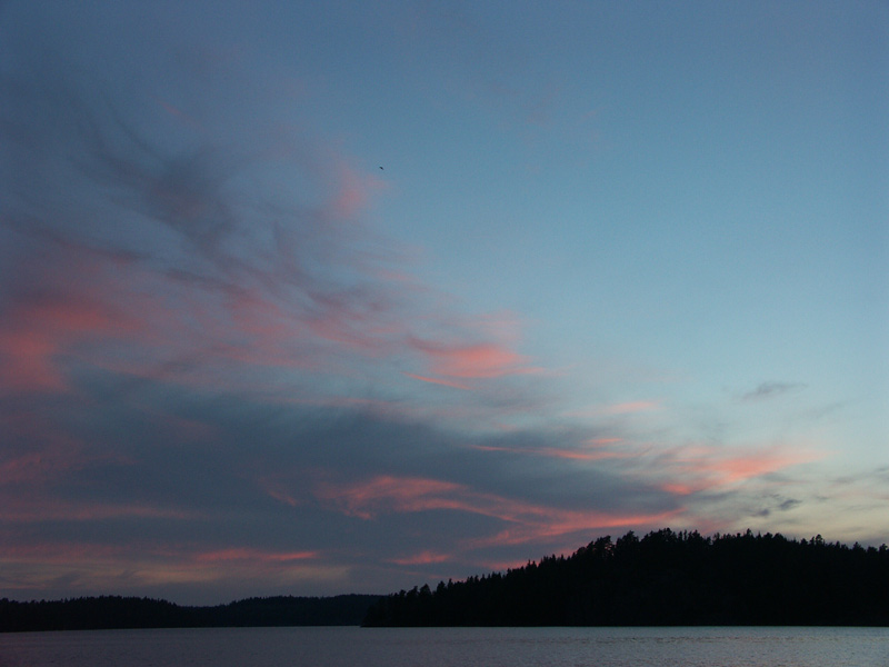 Schwedischer Sonnenuntergang 1