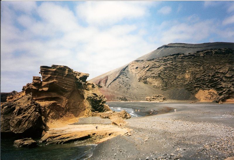 Schwefelfelsen auf Lanzarote