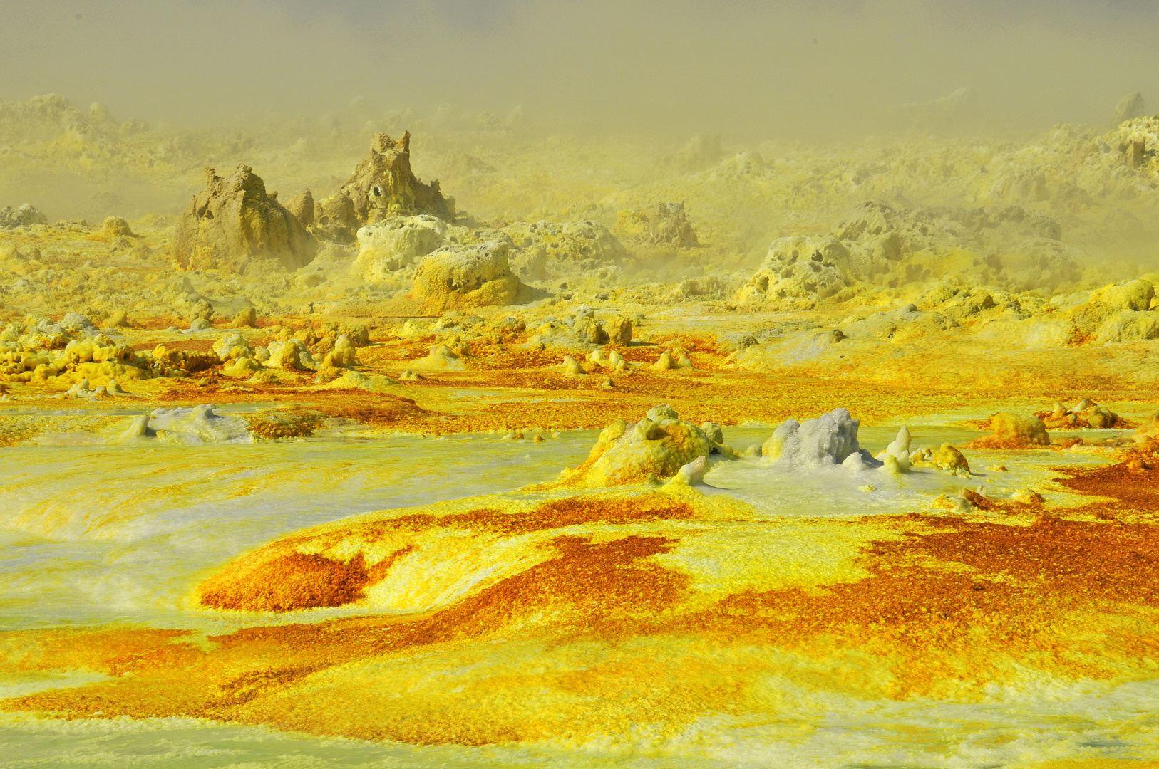 Schwefelterrassen von Dallol