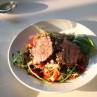 Schweinefilet auf Asia-Salat