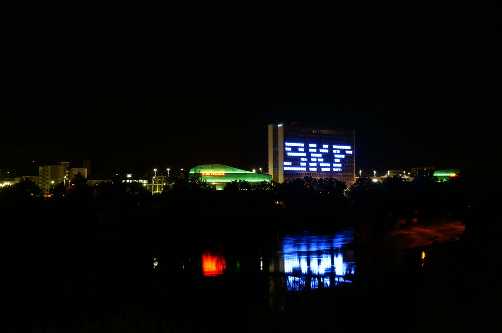 Schweinfurt bei Nacht