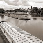 Schweinfurt / Main: Einfahrt zur Schleuse