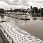 Schweinfurt / Main: Einfahrt zur Schleuse