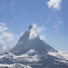 Schweiz 2010 Das Matterhorn mal nicht Wolkenverhangen