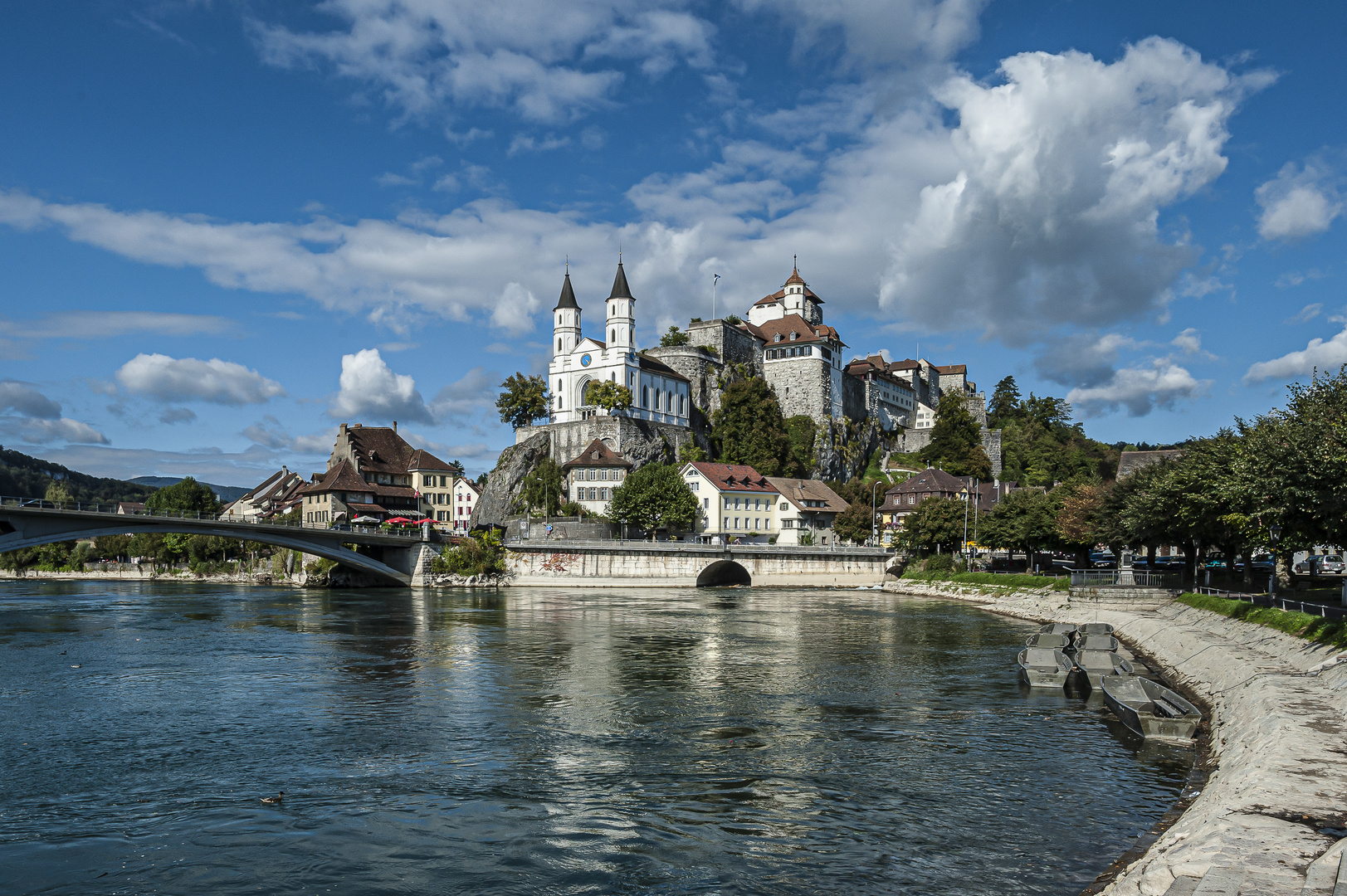 SCHWEIZ - Aarburg - Festung - Aarewoog II