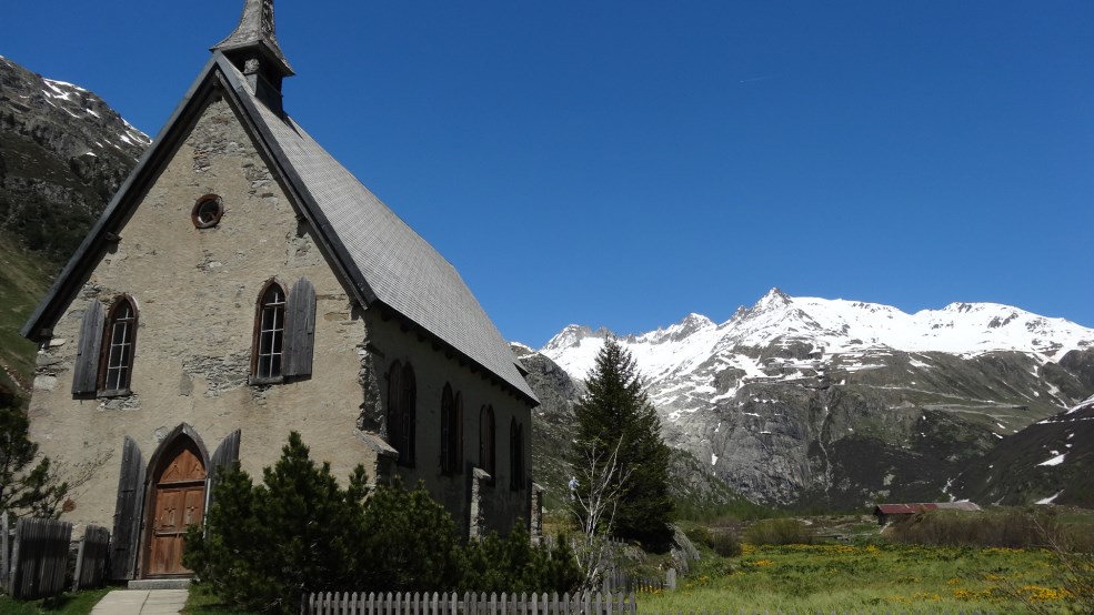 Schweiz, Furka hinter uns, Grimsel gesperrt,