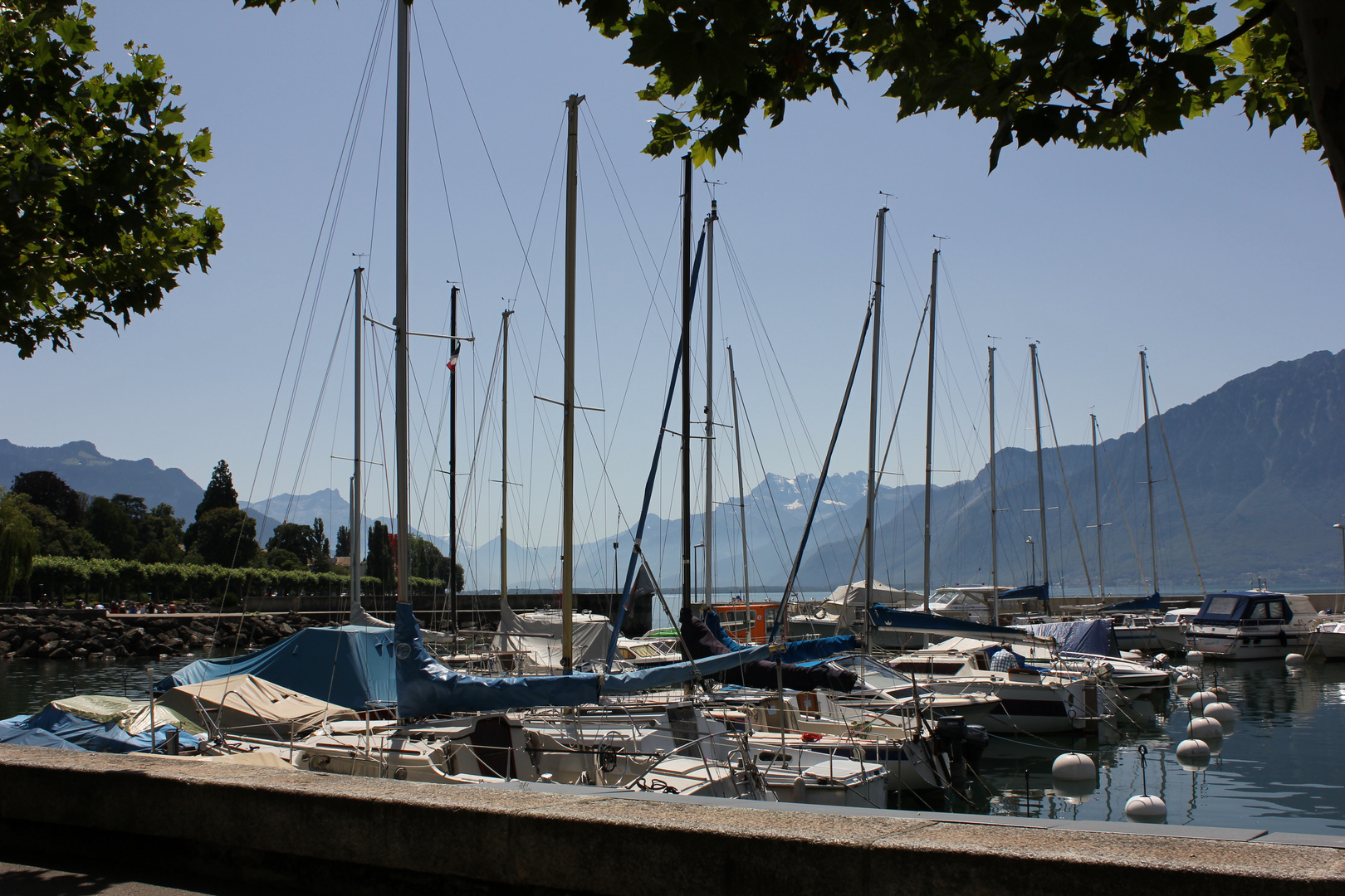 Schweiz, Genfer See, Vevey