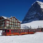 Schweiz - Kleine Scheidegg und die Nordwand des Eigers