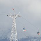 Schweiz - Laax Gondel Vorab Gletscher