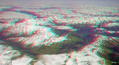 Schweizer Alpen - Anaglyphen 