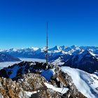 Schweizer Alpen mit Eiger, Mönch, Jungfrau