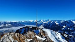 Schweizer Alpen mit Eiger, Mönch, Jungfrau