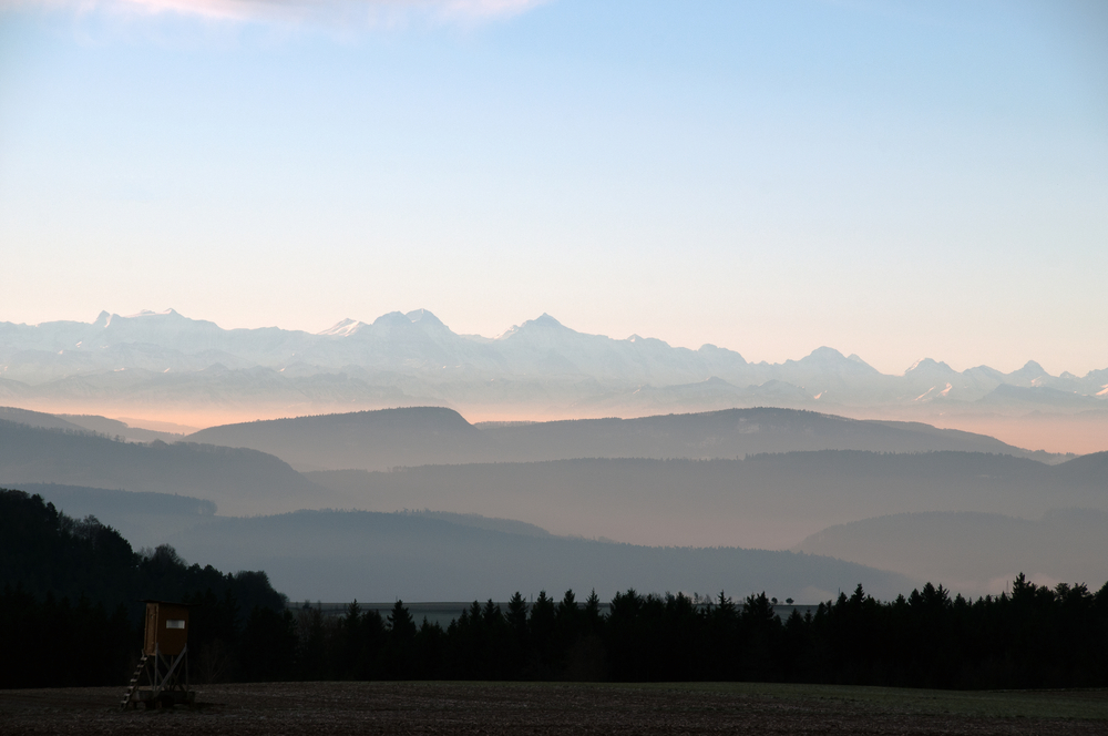 Schweizer Alpenkette