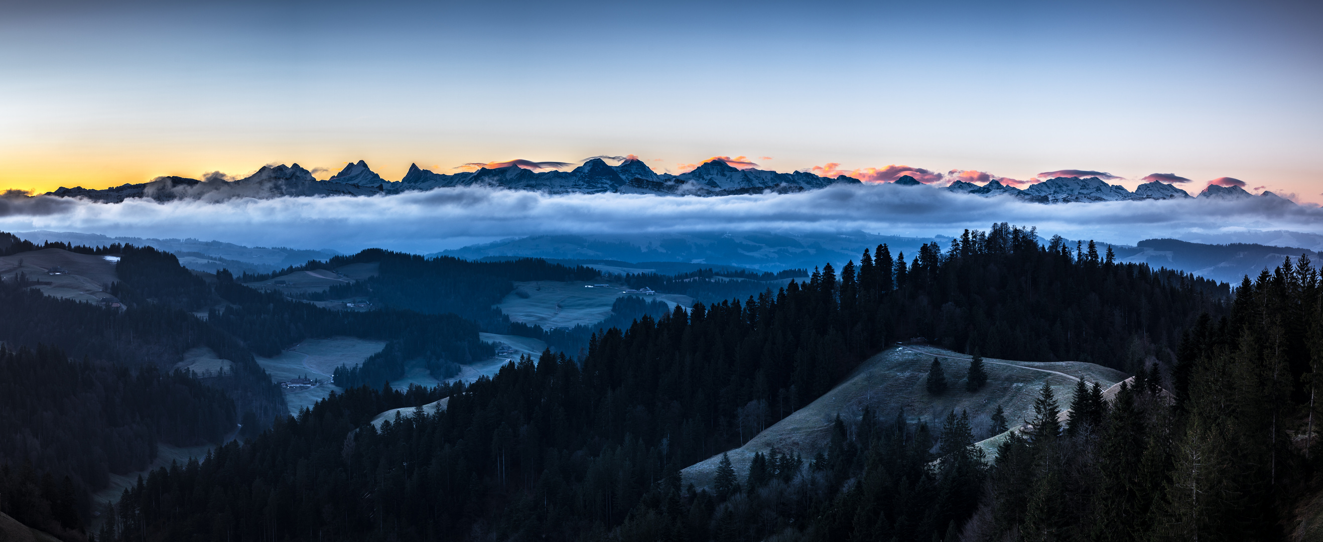 Schweizer Alpenkette