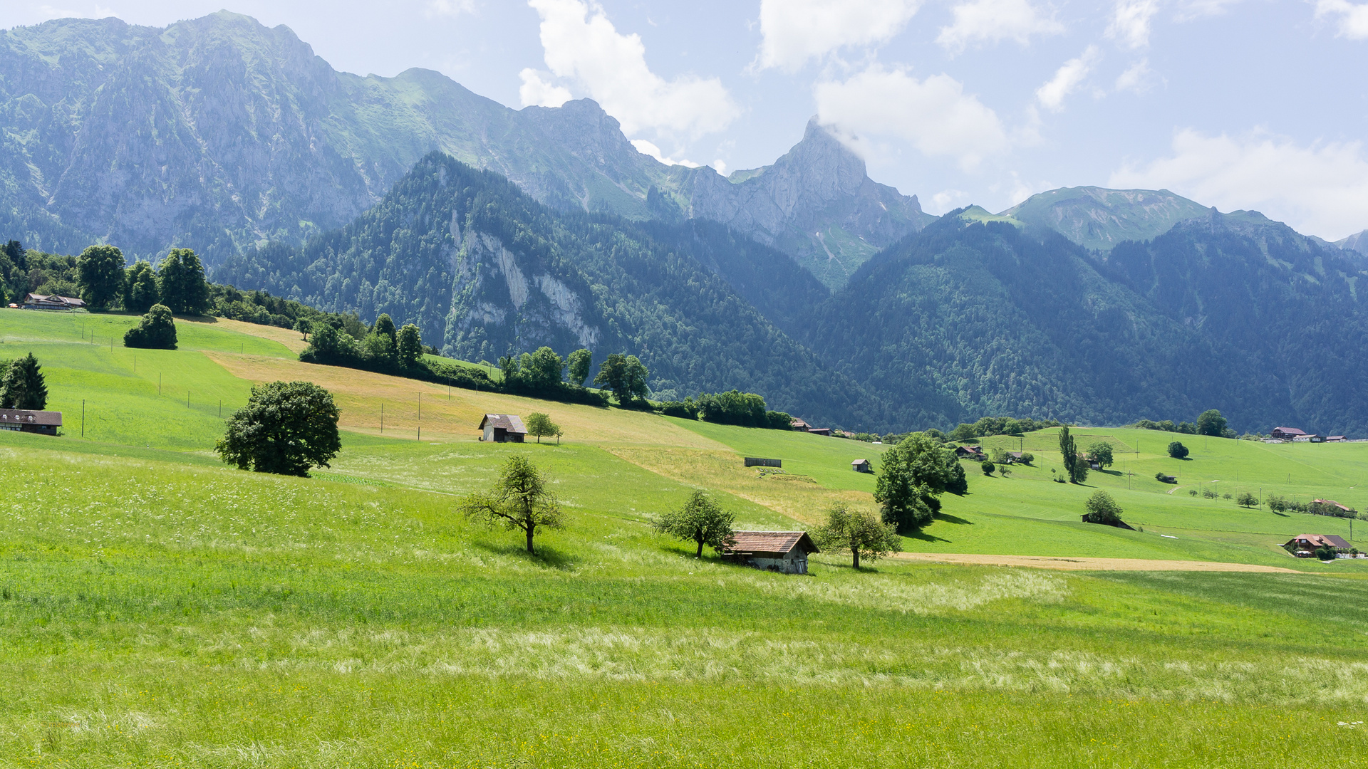 Schweizer Alpenlandschaft