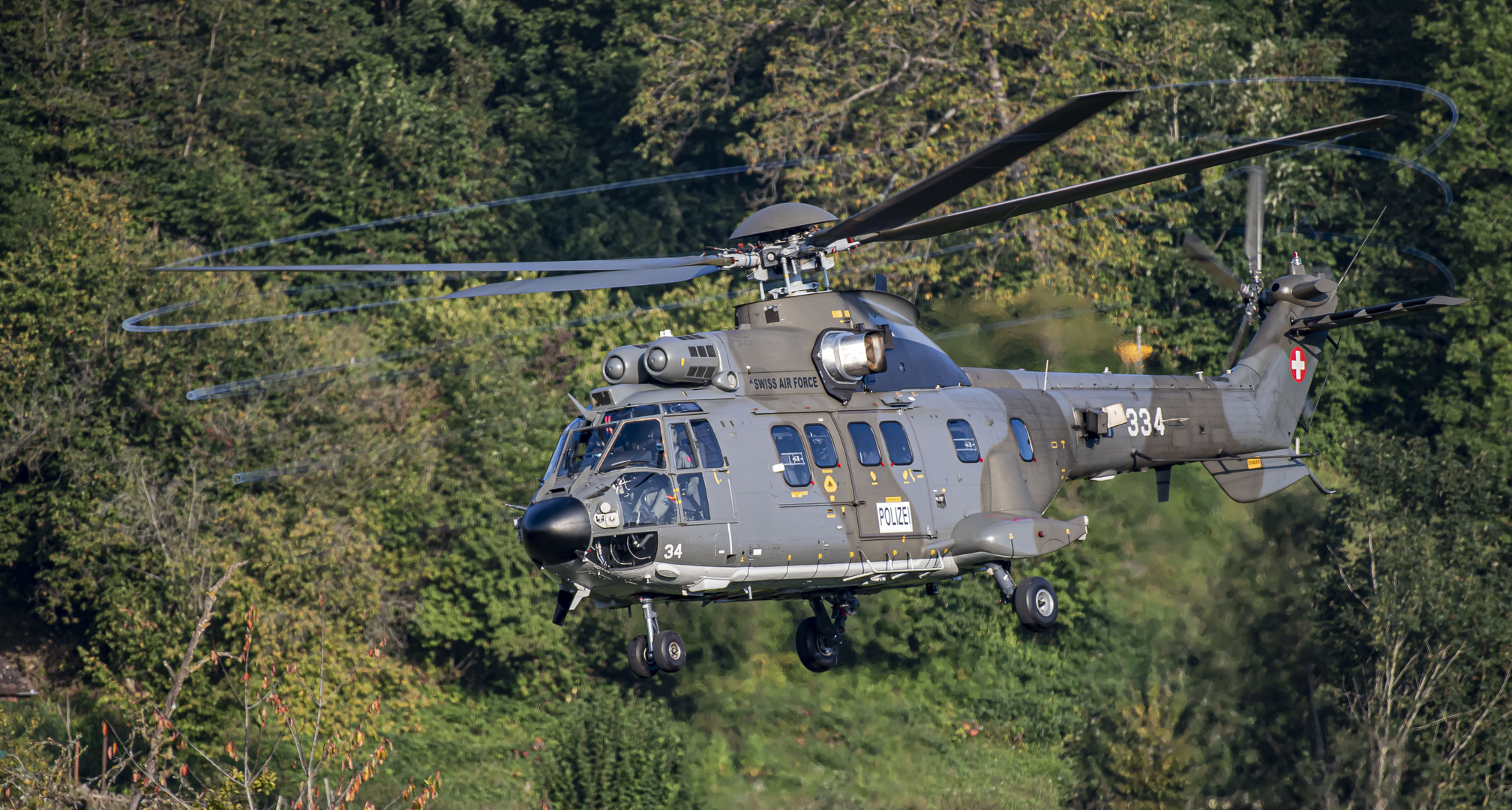 Schweizer Armee, Luftwaffe, Eurocopter AS532UL Cougar T-334