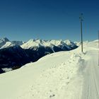 Schweizer Berge im Engadin