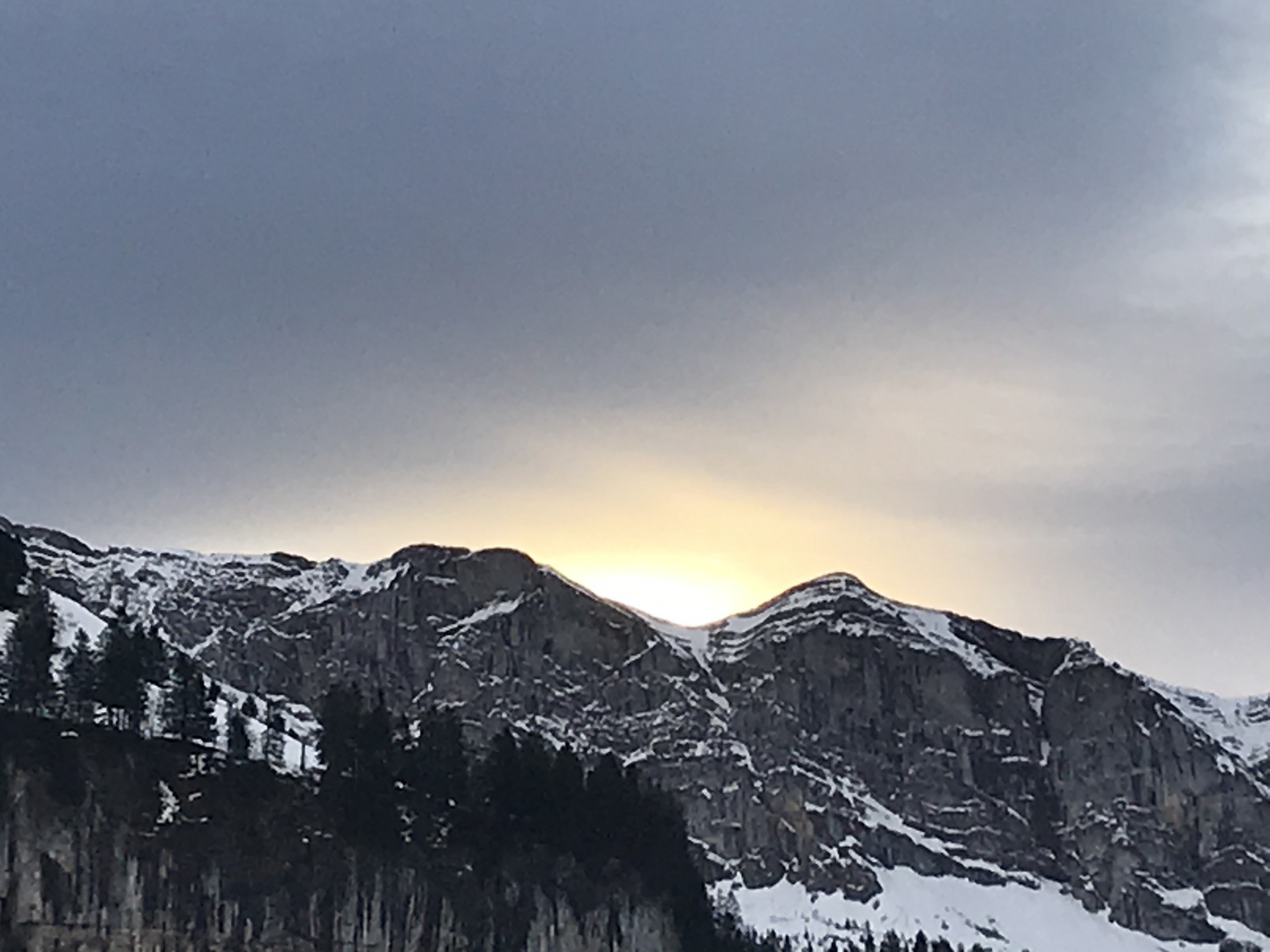 Schweizer Berge im Kanton Nidwalden 