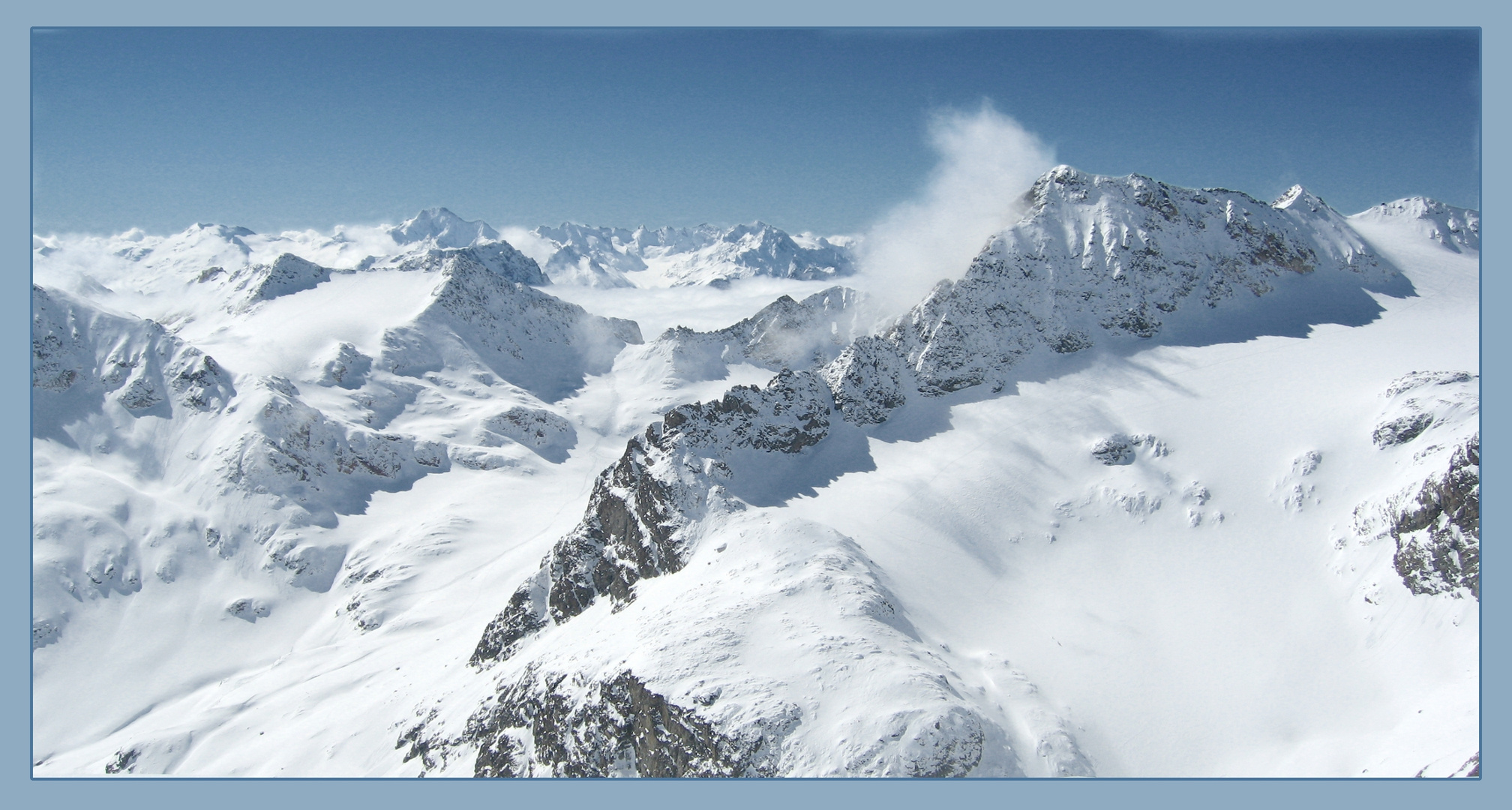 Schweizer Berge - soweit das Auge reicht