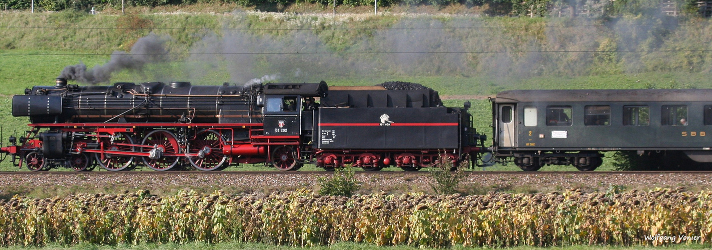 Schweizer Dampflokomotive der SSB