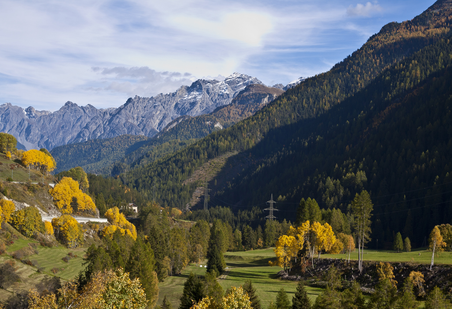 Schweizer Herbst Panorama