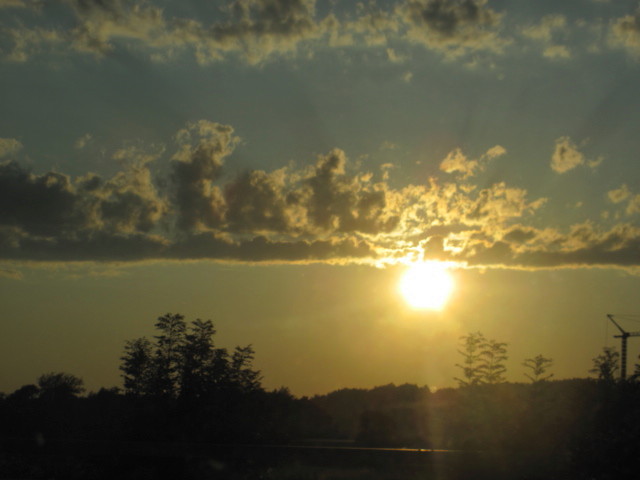 Schweizer Himmel am Tagesende 2