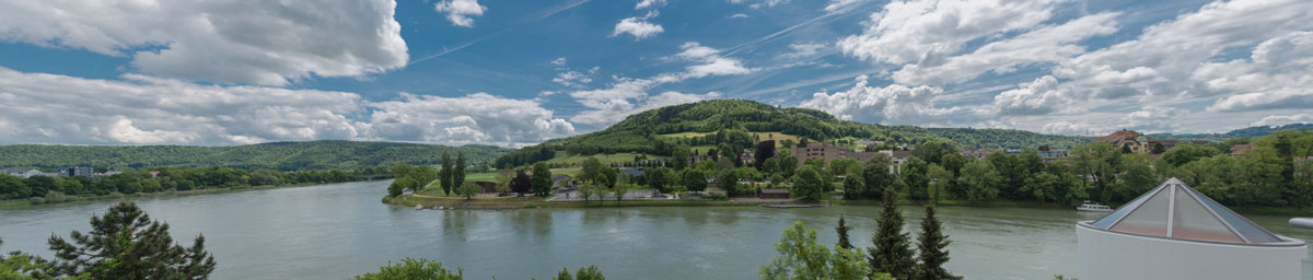 Schweizer Laufenburg CH am Rhein