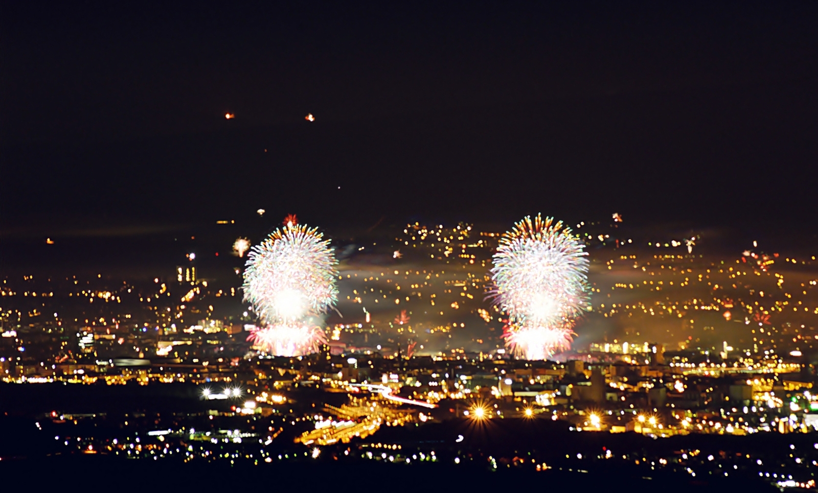 ~~~ Schweizer Parallel - Feuerwerk ~~~