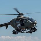 Schweizer Polizei Helikopter mit der Sondereinheit Luchs
