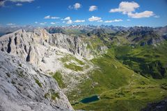 Schweizer Rätikon mit Partnunsee