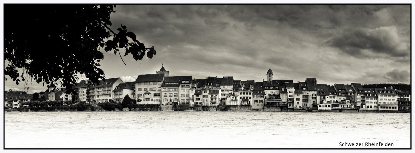 Schweizer Rheinufer Rheinfelden Foto & Bild landschaft, bach, fluss