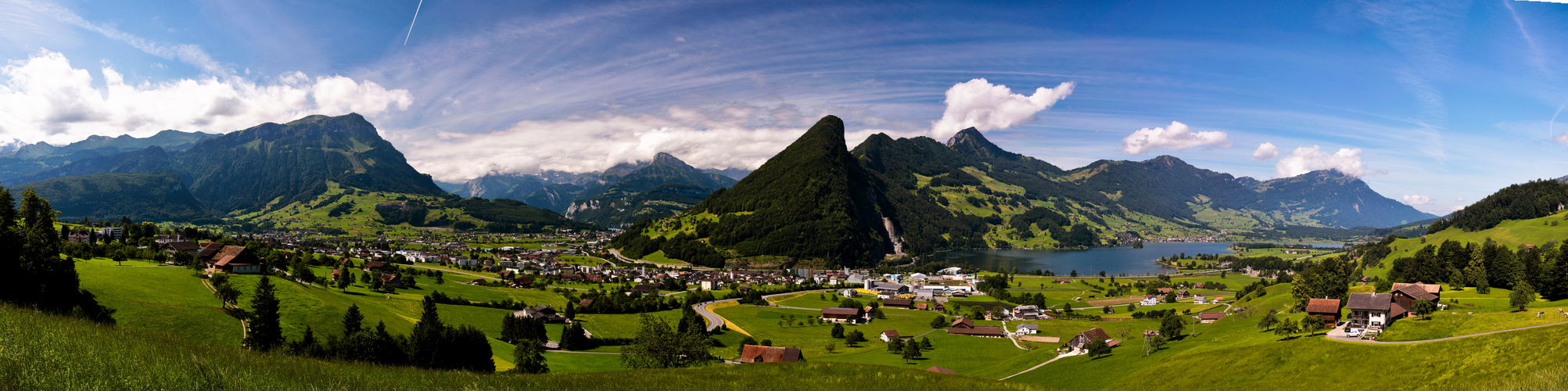 Schweizer Seen Landschaft