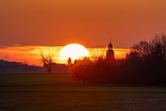 Schwenda im Sonnenuntergang