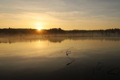 Schwenninger Moos Sonnenaufgang