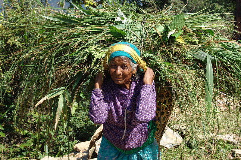 Schwere Arbeit, Pokhara - Nepal