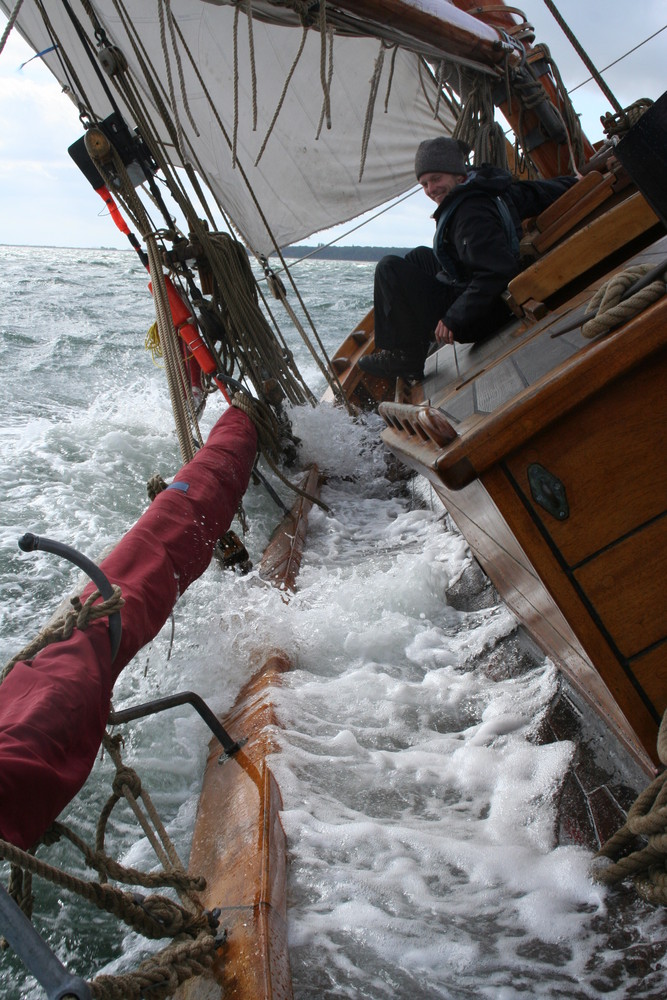 Schwere See... Mytilustörn 2007 Ostsee Segeln