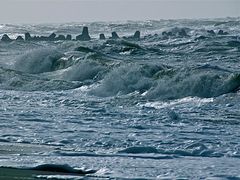 schwere See vor Sylt