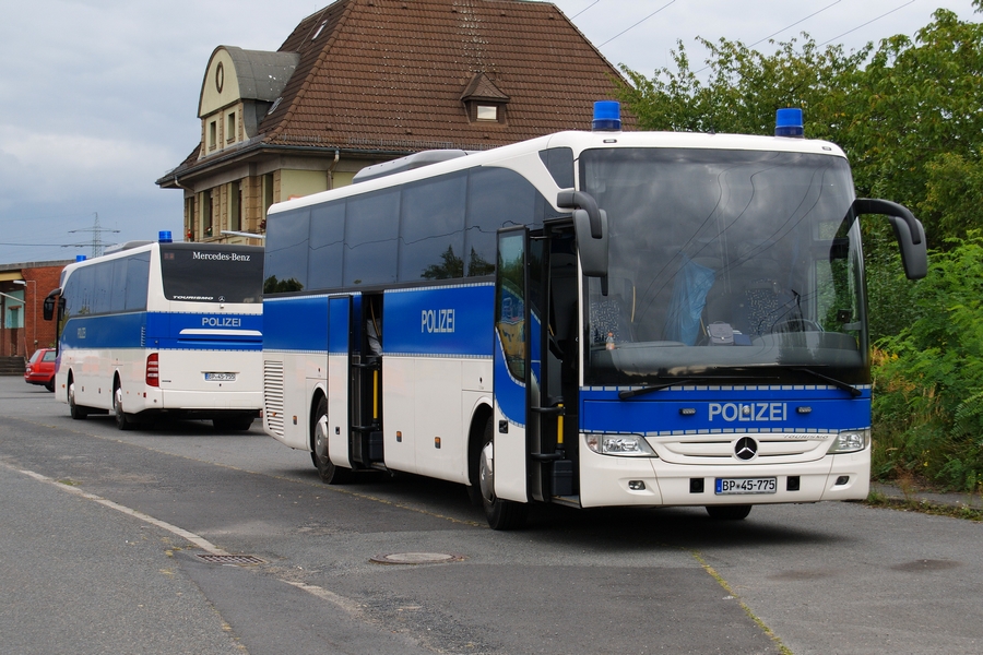 schwerer Mannschaftskraftwagen (sMKW) der Bundespolizei