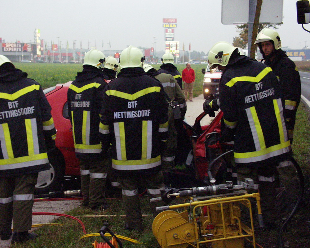 Schwerer Verkehrsunfall