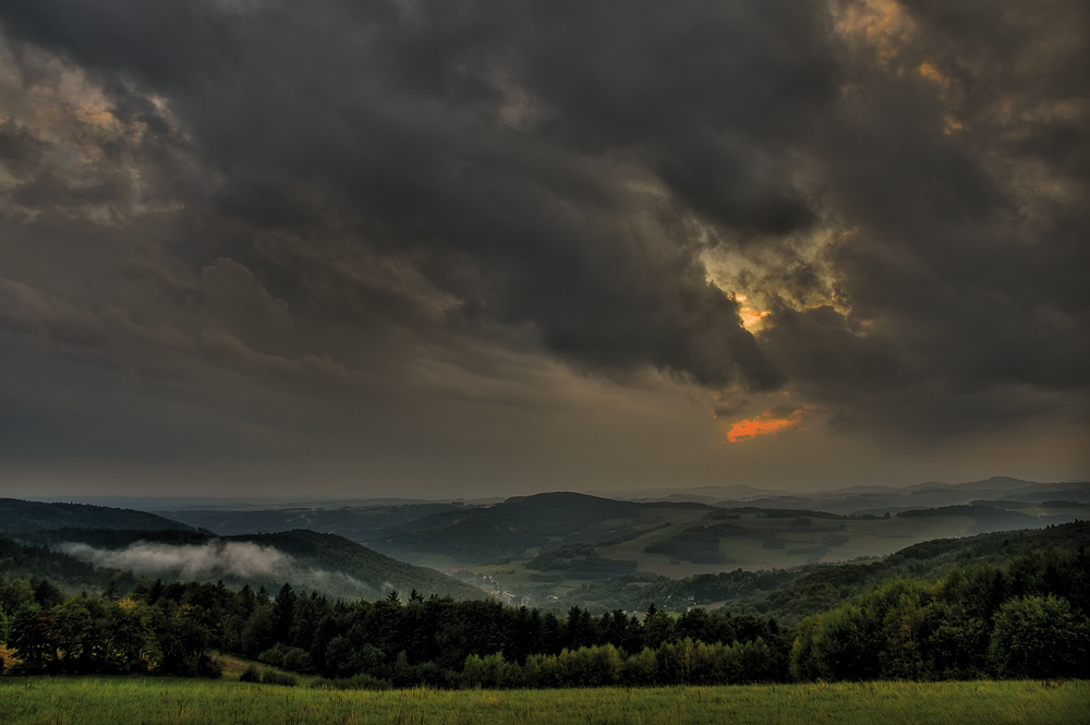 schweres Wetter