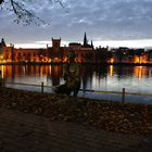 Schwerin bei Nacht