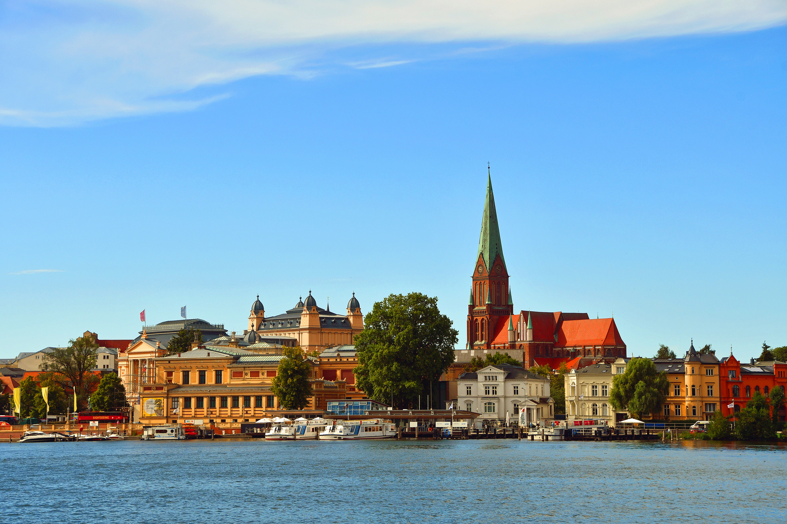 Schwerin, Blick zum Dom