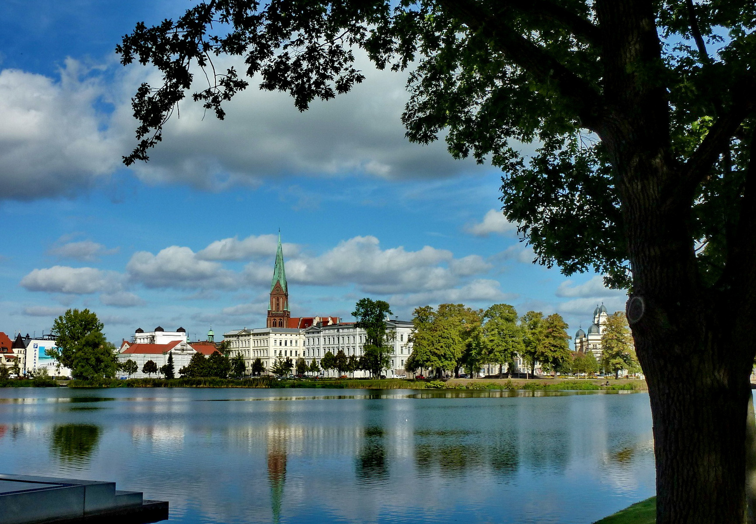 Schwerin mit Blick zum Dom