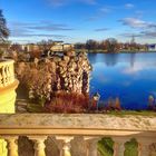 Schwerin Schlossinsel Steingrotte am Schweriner See