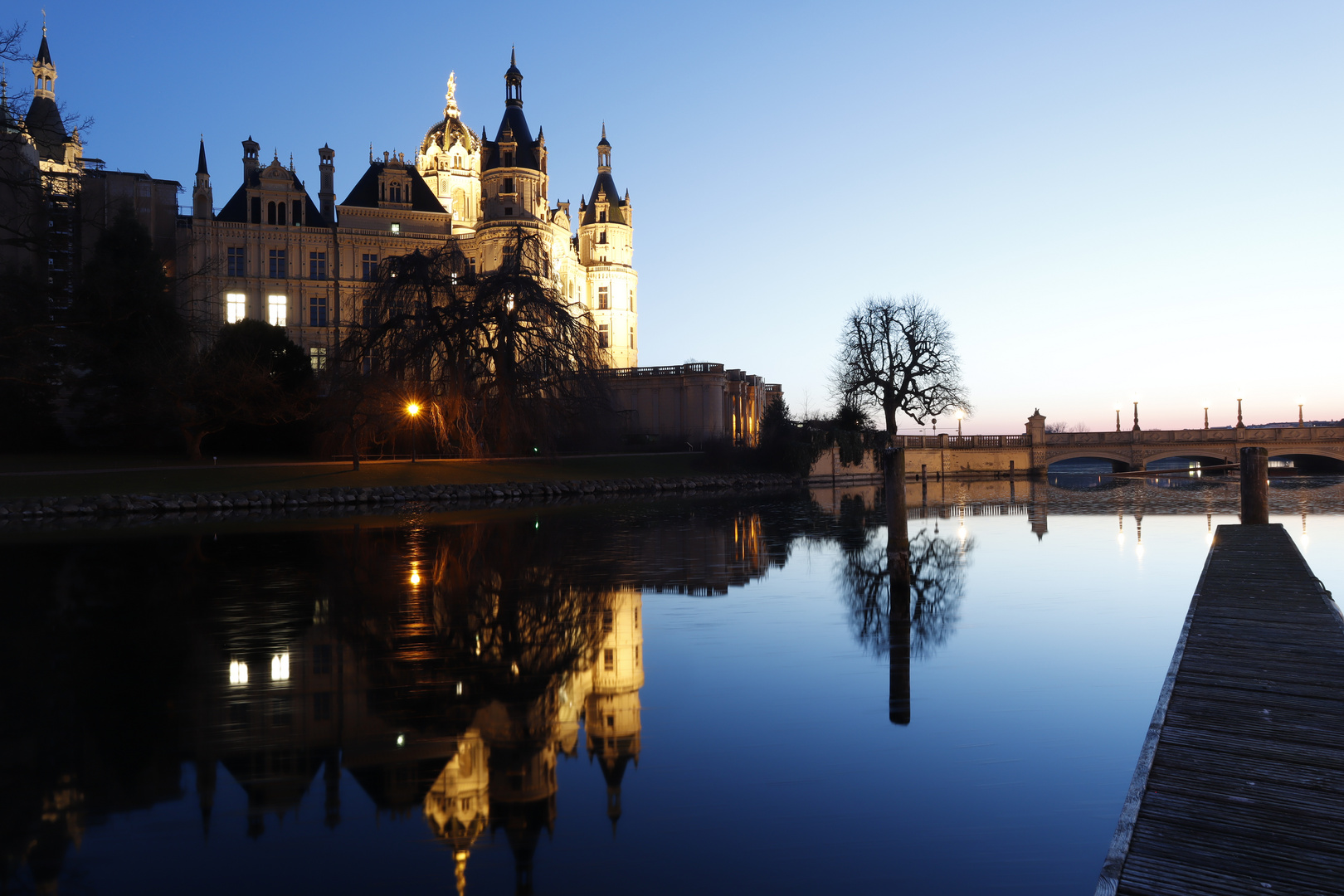 Schwerin: Werderstr. Schloss