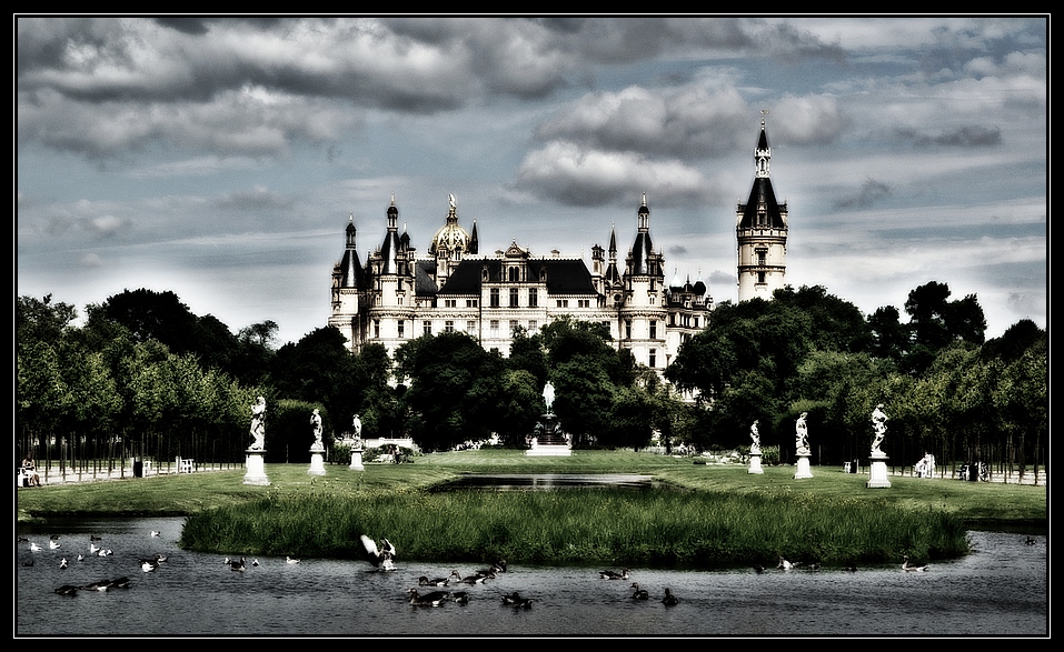 Schweriner Schloss etwas anders