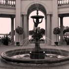 Schweriner Schloß - Springbrunnen -